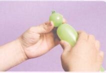 魔法气球造型系列之小花盆