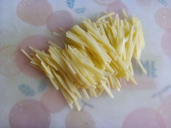 清炒胡萝卜土豆丝