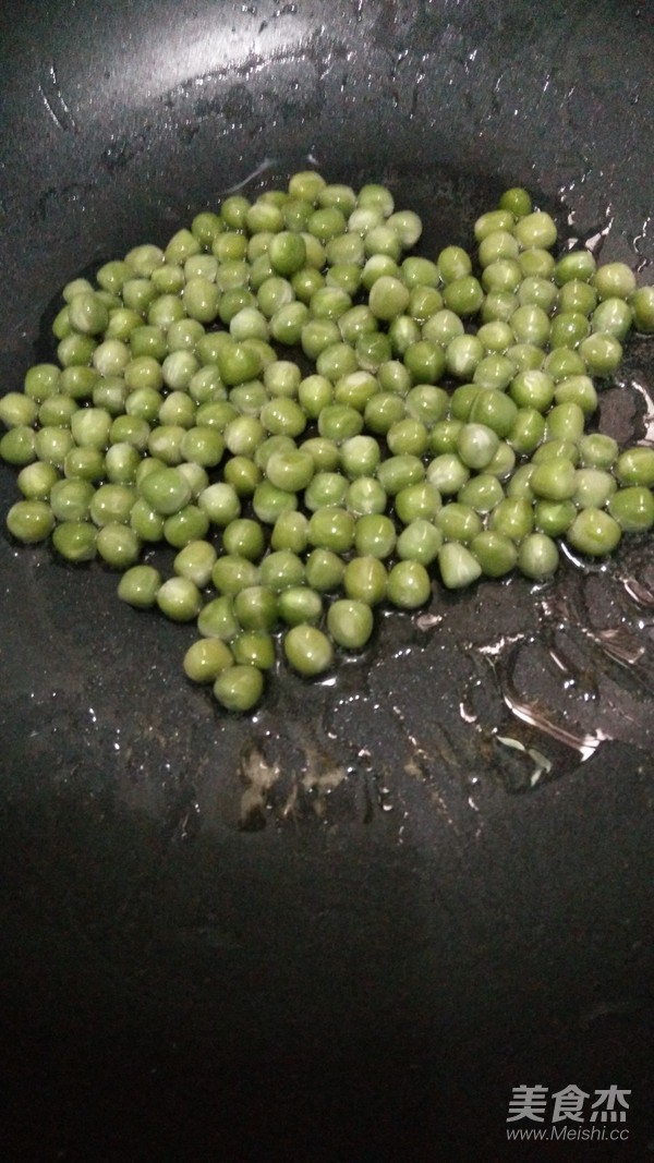 豌豆虾仁的做法