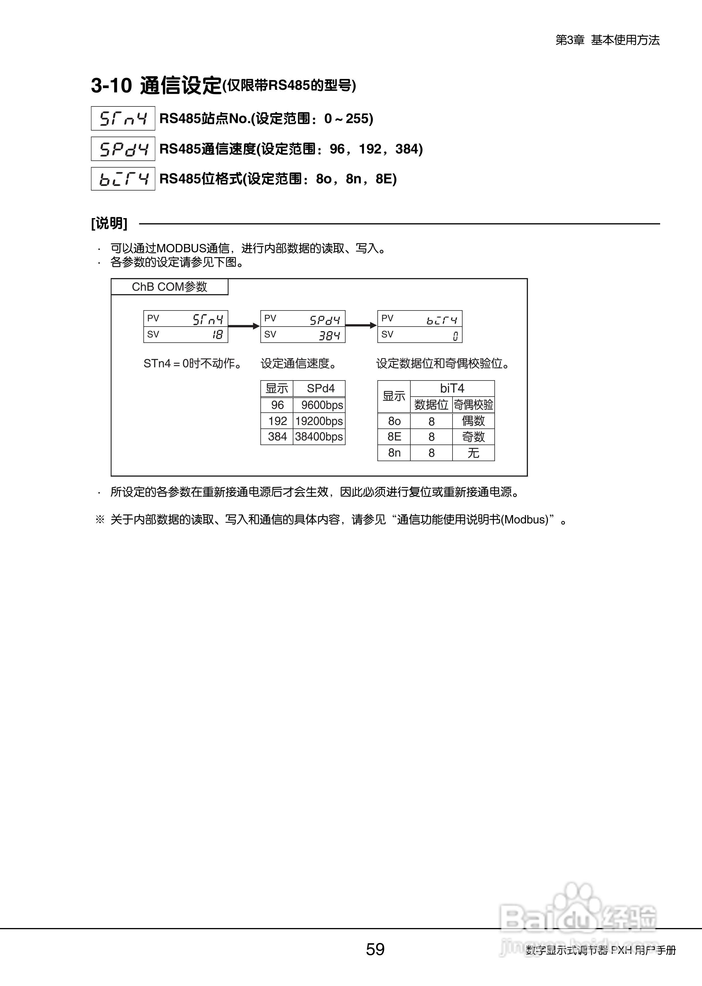 富士PXH普通型数字显示式调节器操作手册:[6]