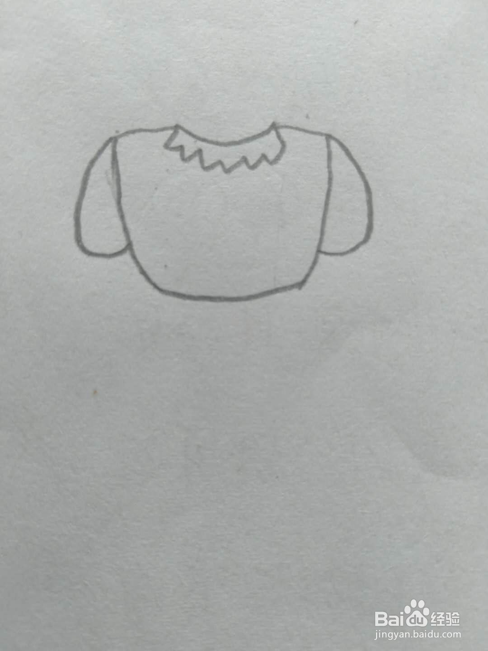 教你画儿童简笔画裙子