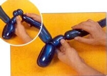 魔法气球造型教程系列之：[2]骆驼