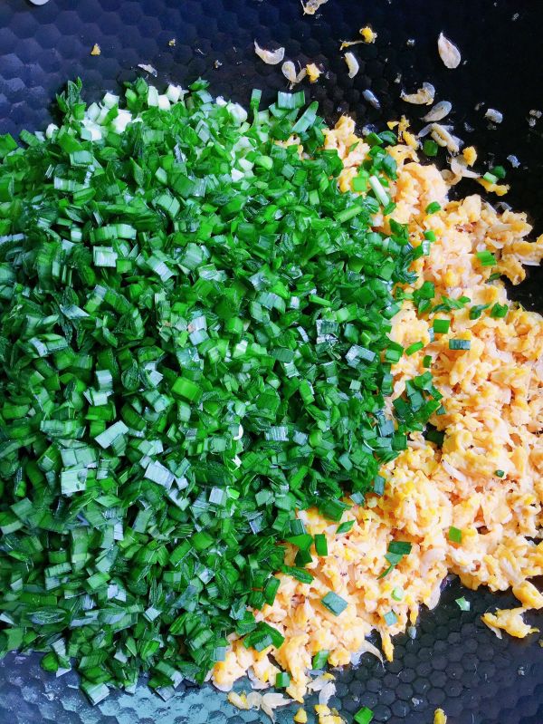 韭菜猪肉馅饺子