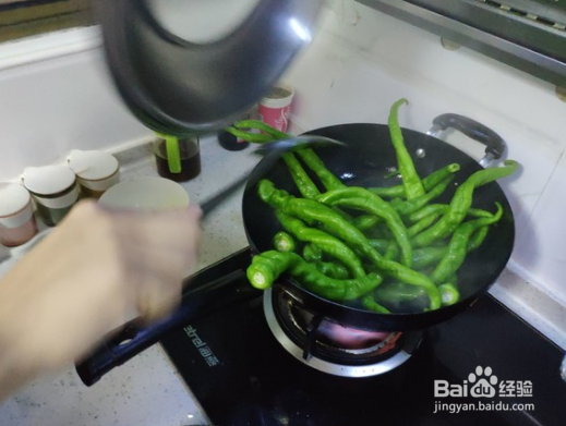 虎皮辣子的做法