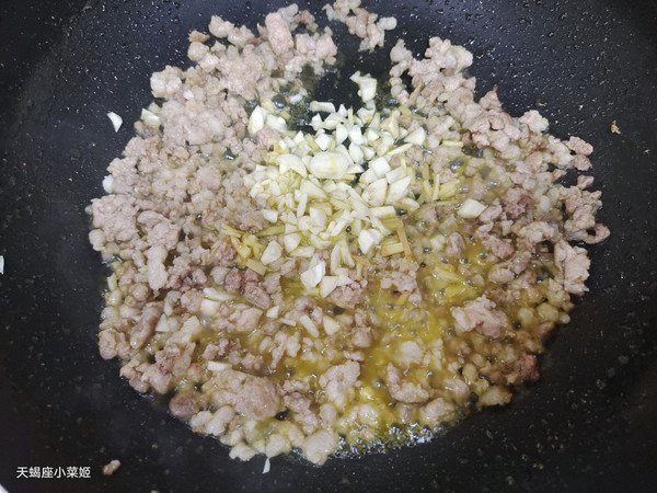 榄菜肉末四季豆