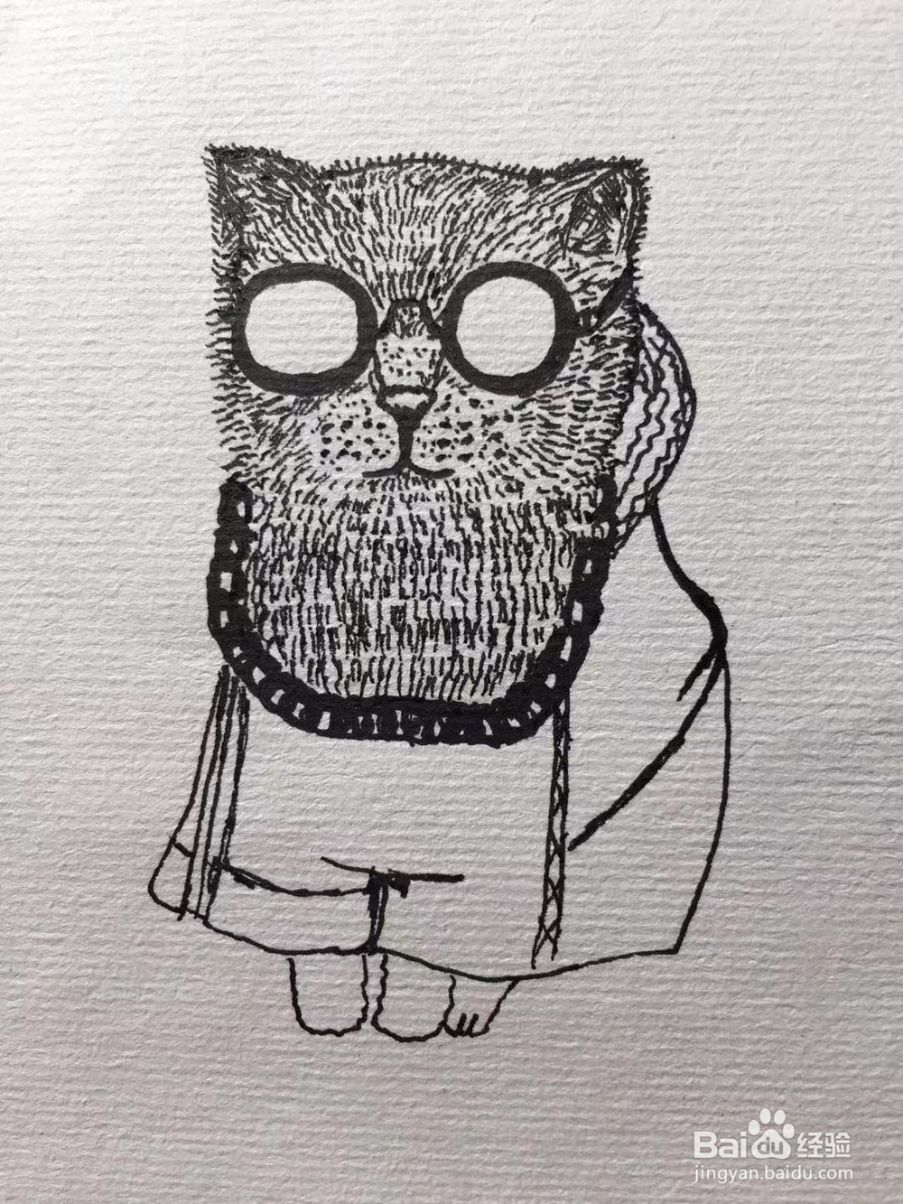 茉莉手绘之猫咪