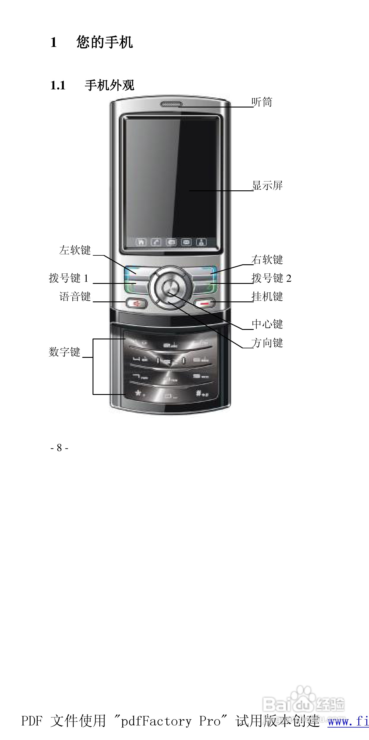 高科手机GK288型使用说明书:[1]