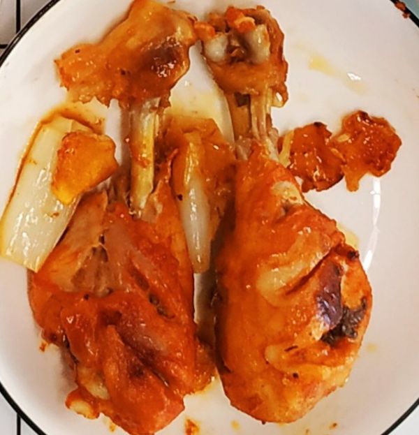 电饭煲奥尔良鸡腿