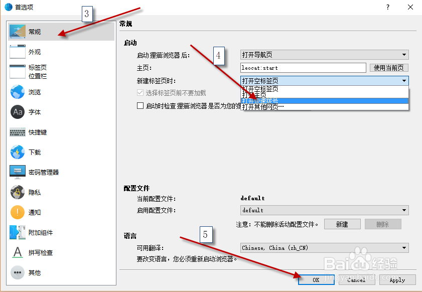 配置狸猫浏览器快速拨号的方法与步骤