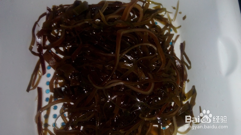 凉拌海带丝的家常做法