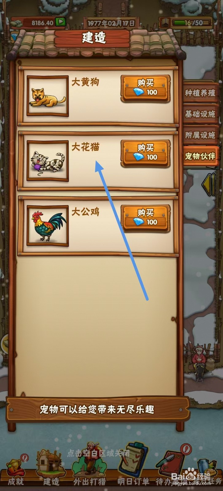 外婆的小农院怎么查看【大花猫】