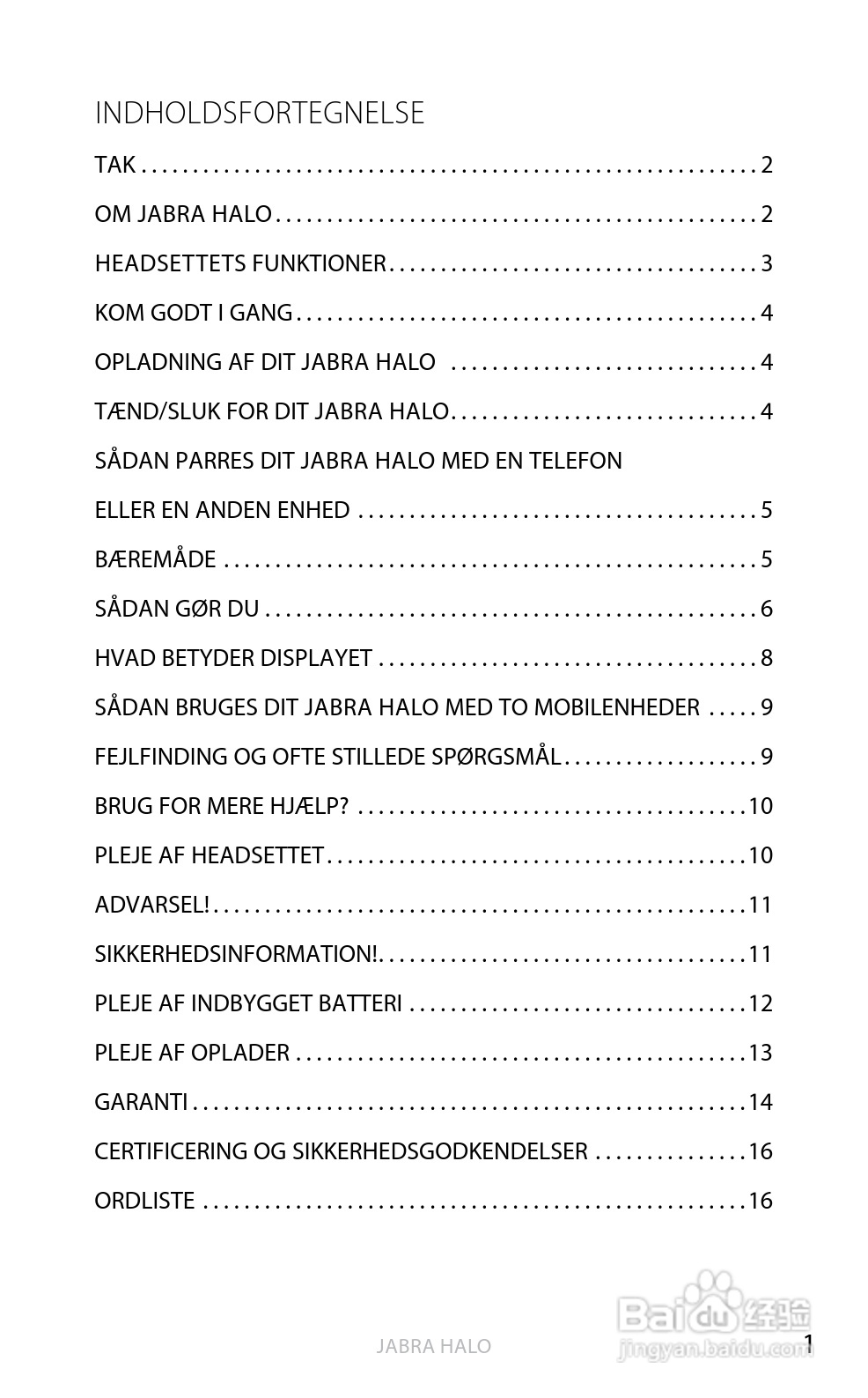 Jabra BT650s蓝牙耳机使用手冊:[6]