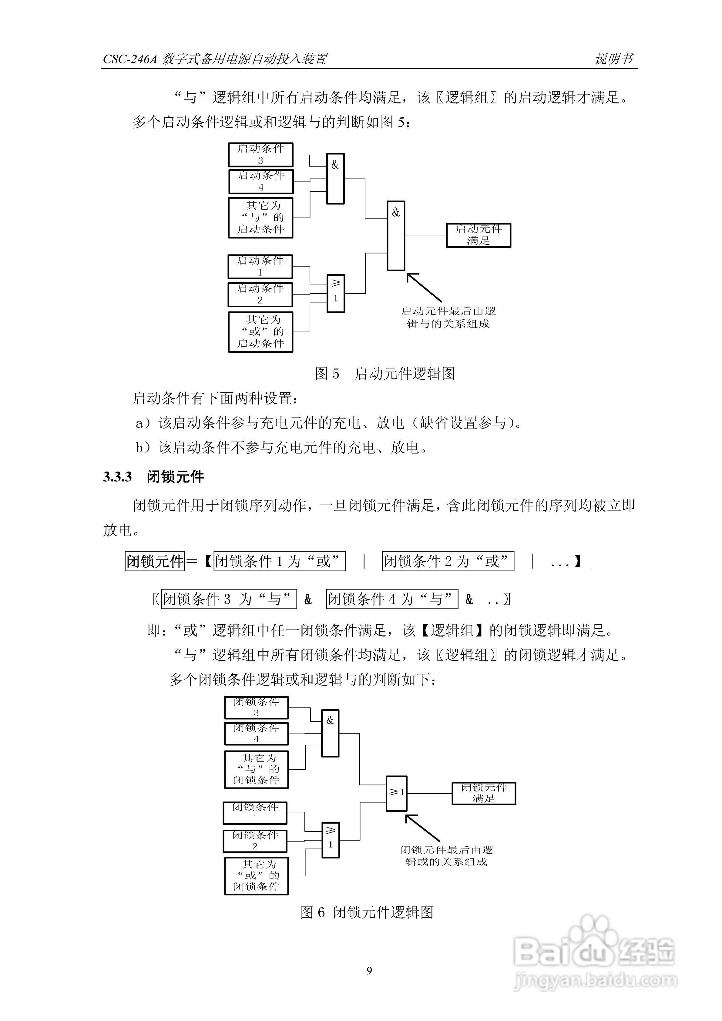 四方CSC-246A数字式备用电源自动投入装置说明书:[2]