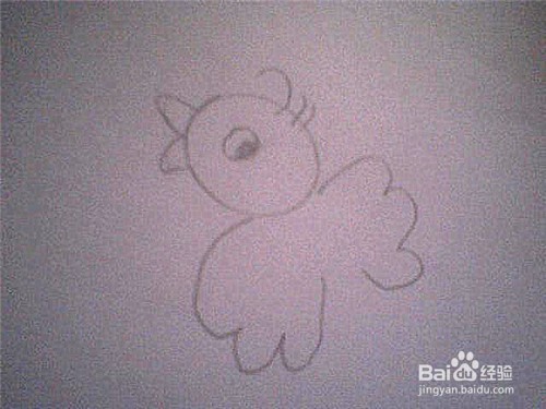 简笔画小鸟的画法：