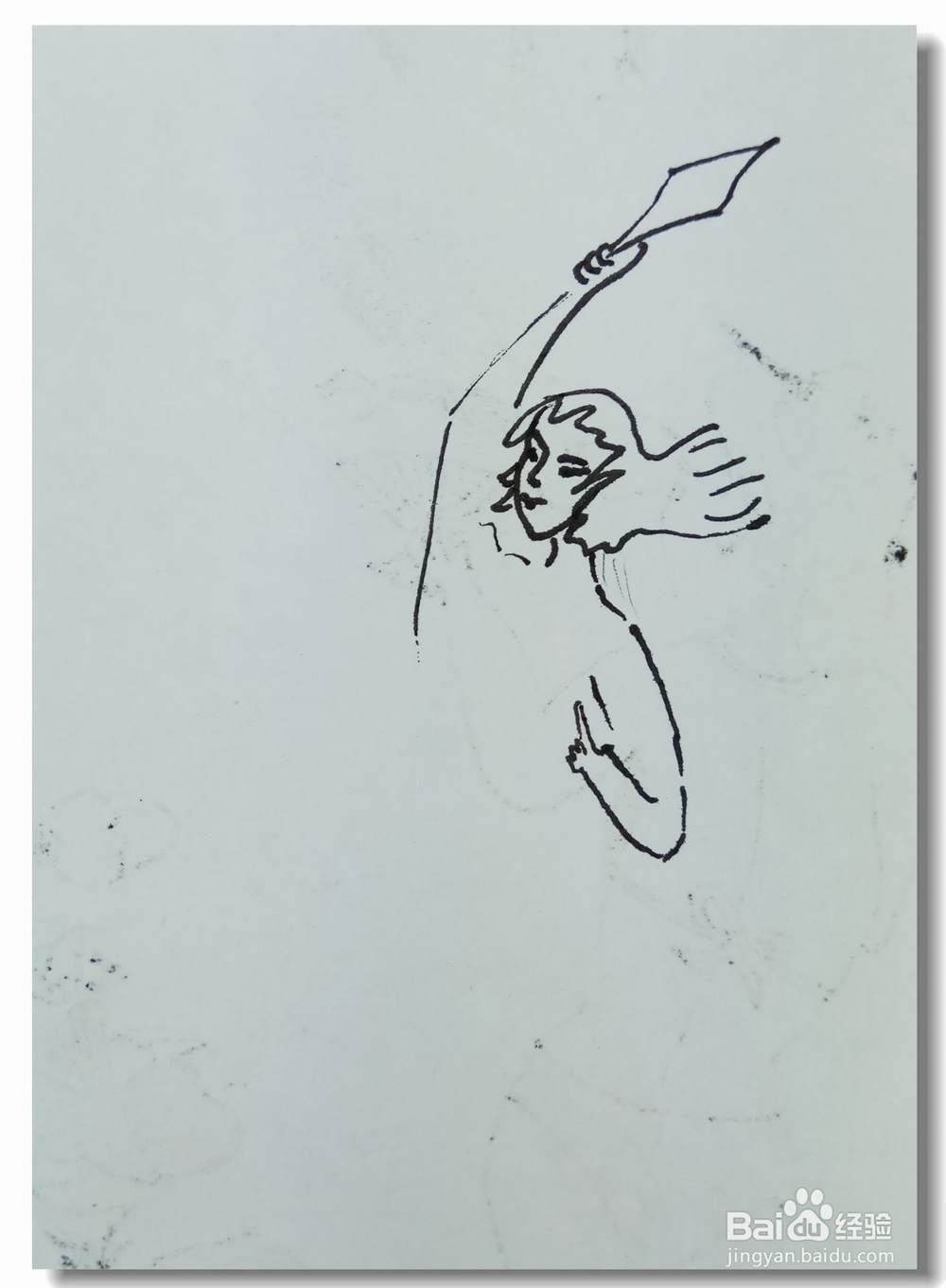 怎样画简笔画“夏日练舞