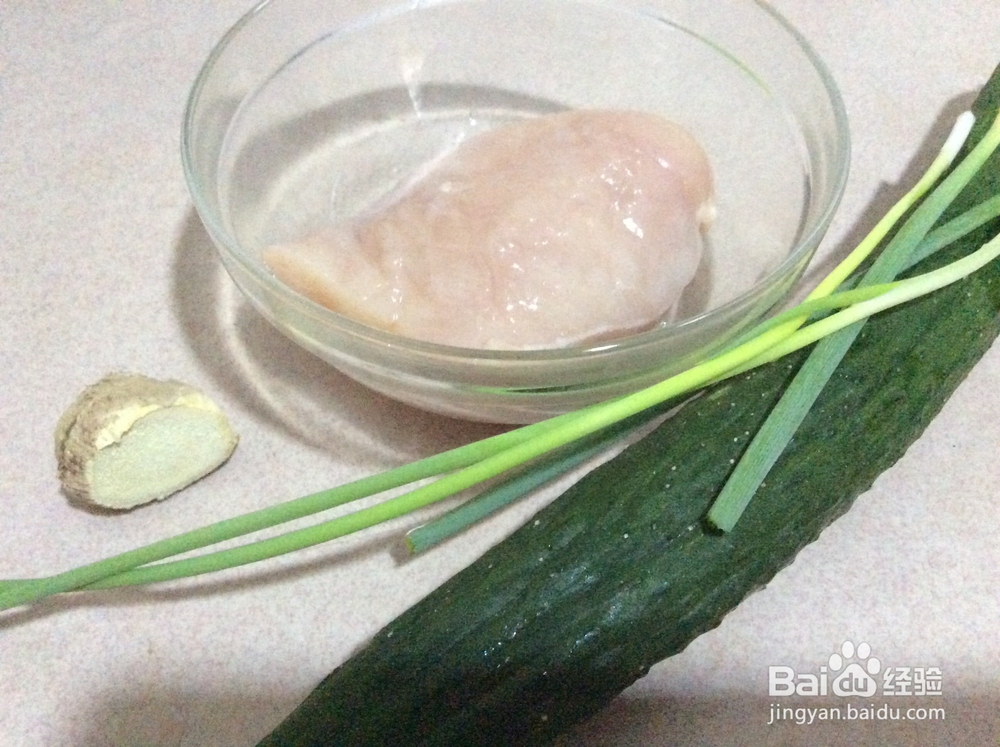 鸡胸肉的做法_黄瓜鸡片汤