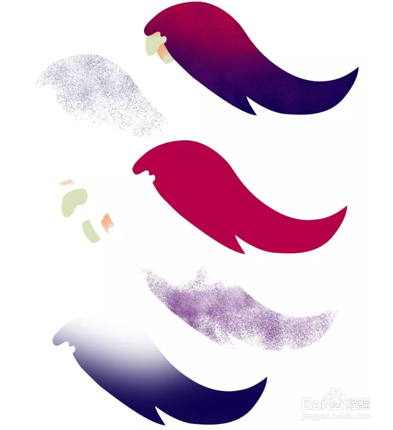 Photoshop(PS)怎么画噪点插画？