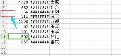 wps excel表格怎么设置最合适的行高和列宽？