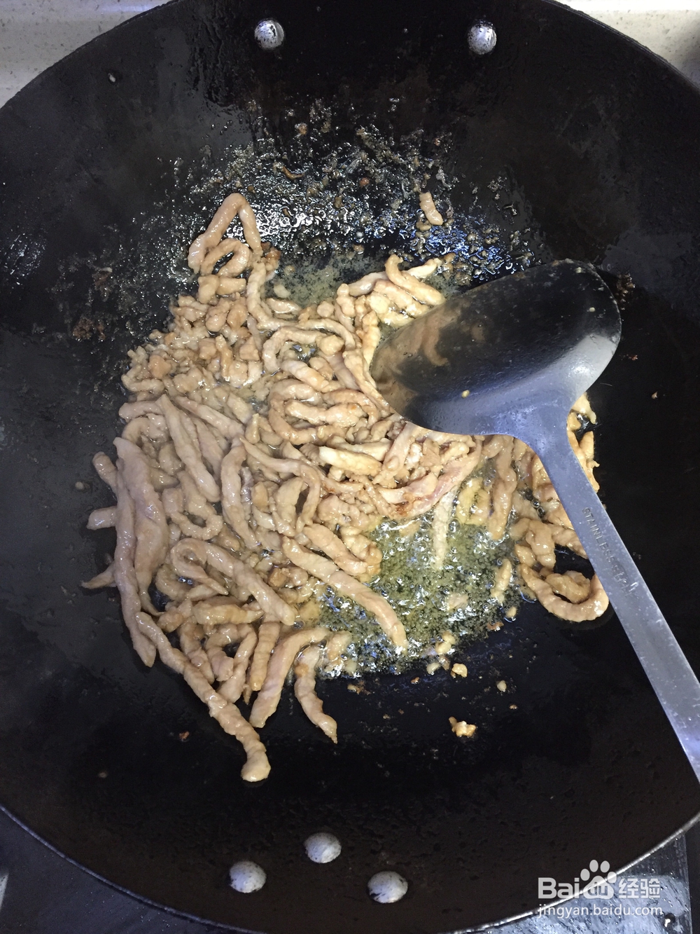 奶奶教你做韭黄肉丝