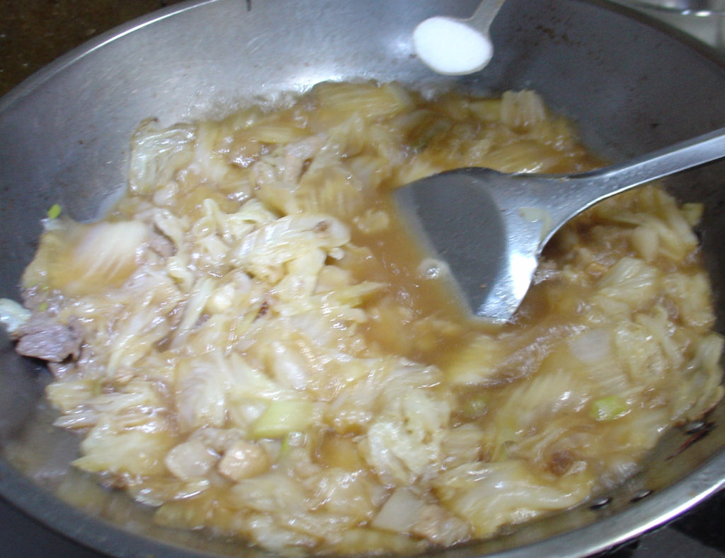 白菜炖山东大粉皮，你知道怎么做吗？