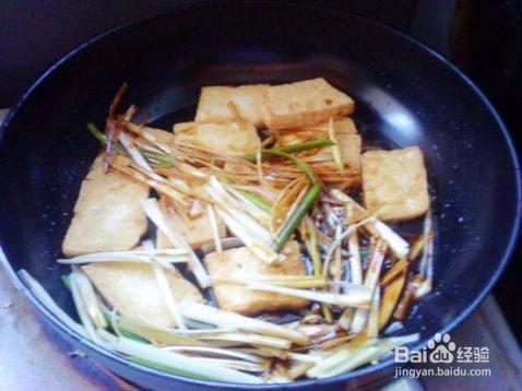 葱烧豆腐做法#初冬怎么吃#