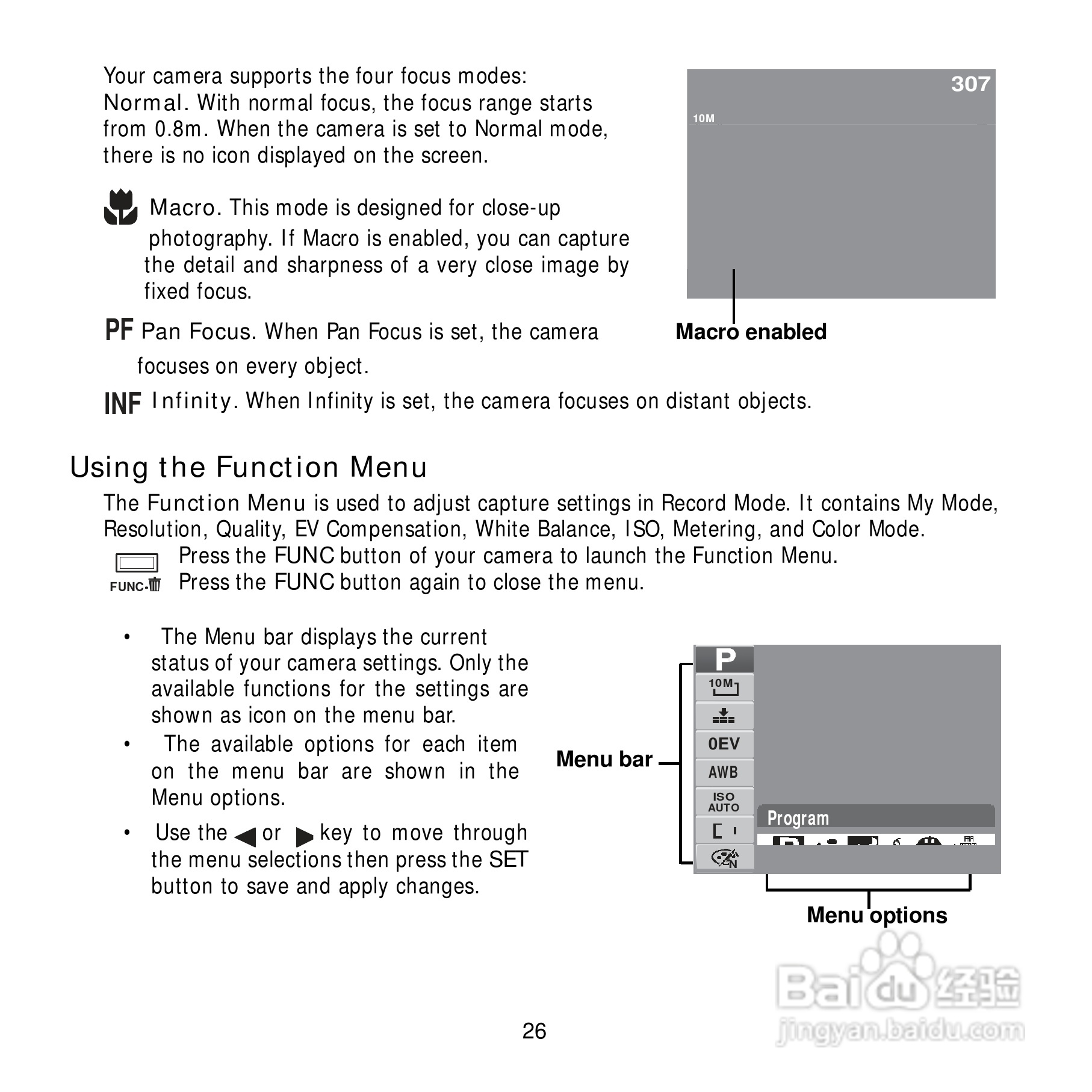 爱克发Compact 100数码相机使用说明书:[4]