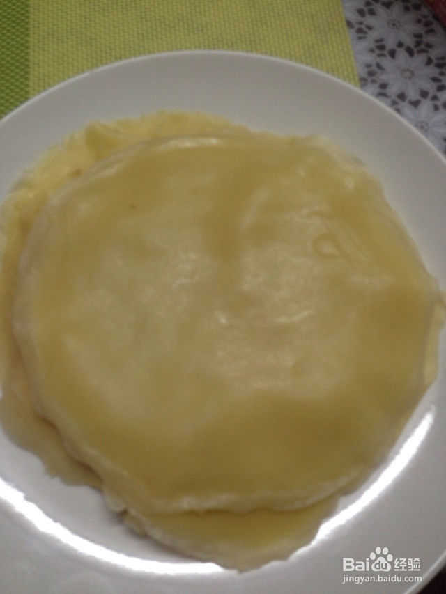 黄桃千层蛋糕的做法