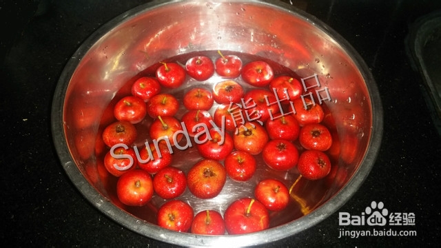 冰糖葫芦的家常做法——Sunday熊出品