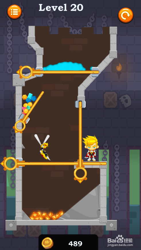 如何通过Caio Hero Rescue的Level 20？