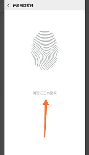 换了手机后登录微信指纹支付就用不了了