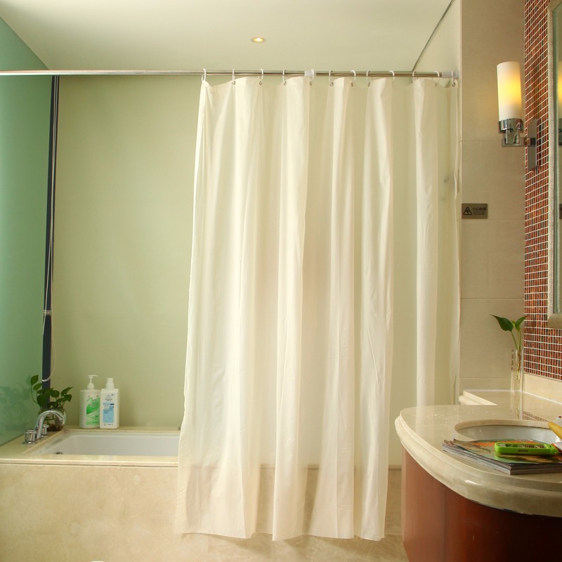 冬天洗澡想挂浴帐、浴帘，如何挂