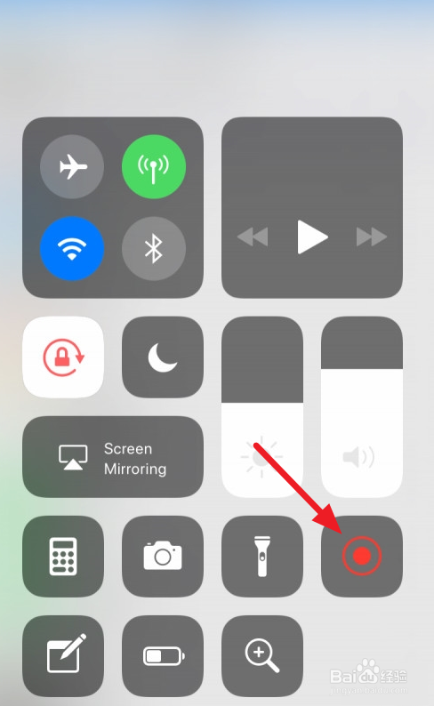 iphonex如何录屏幕视频
