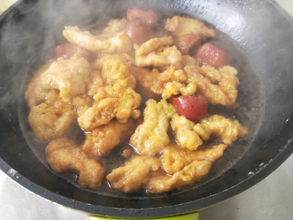 柚子山楂锅包肉