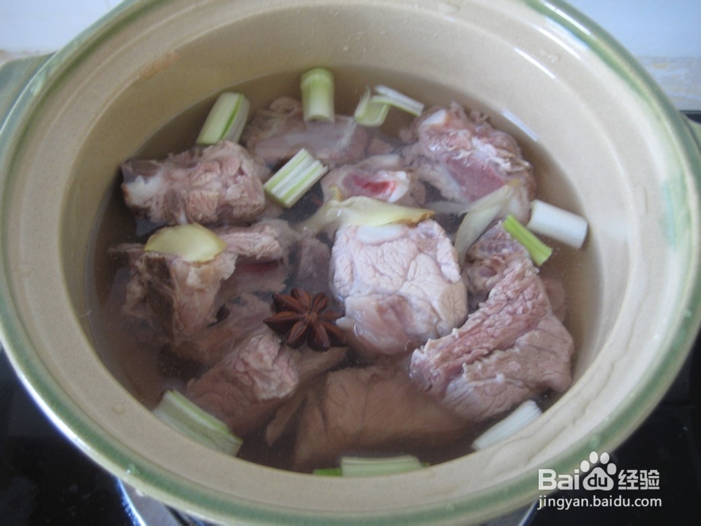 红烧排骨杏鲍菇