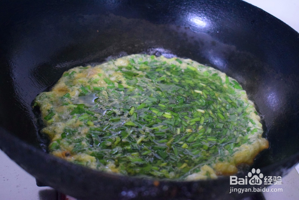 韭菜煎鸡蛋的做法 韭菜鸡蛋饼怎么做好吃