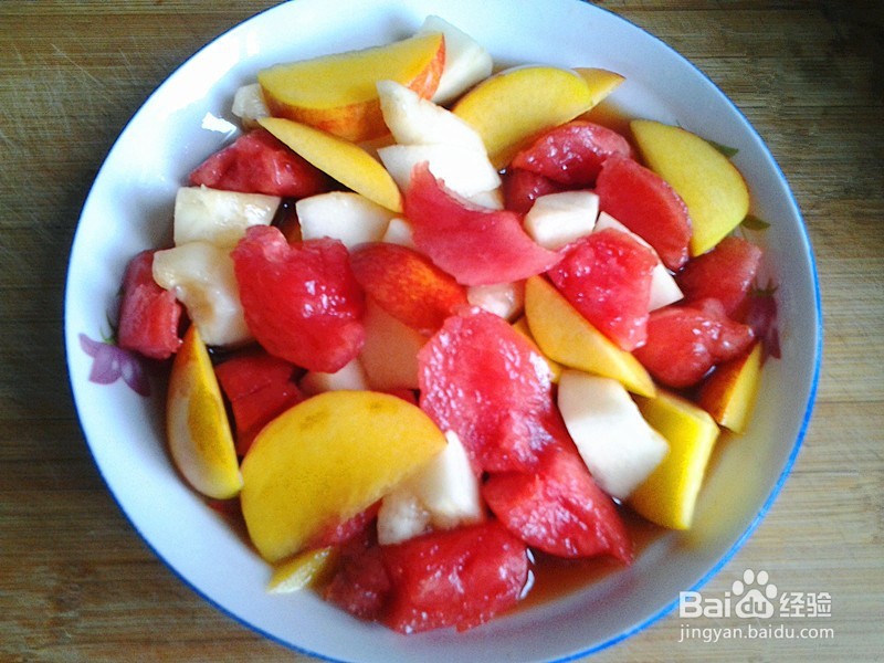 怎么做甜蜜营养的水果大拼盘
