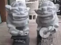 青石狮子表面如何处理