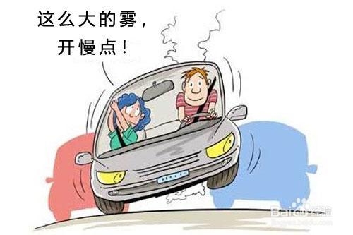 雾天开车安全原则