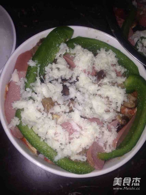 番茄蛋芝士焗饭