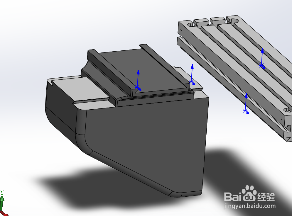 如何使用Solidworks配合工作台和床鞍
