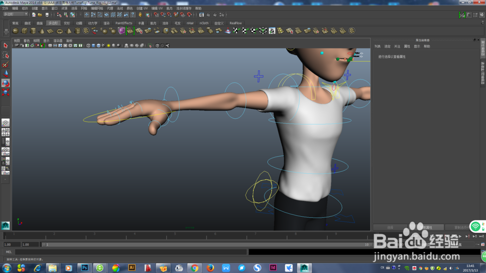 零基础自学cg插画maya建模布线人体体块结构分析