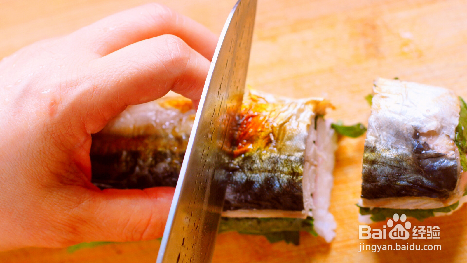 青花鱼寿司的做法