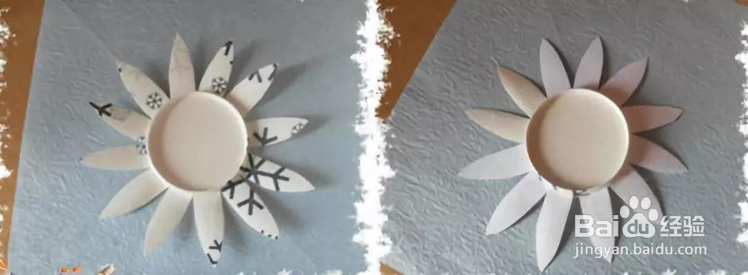 纸杯向日葵的做法