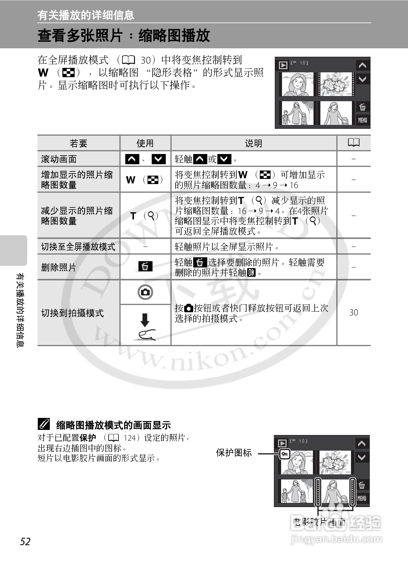 NIKON 数码相机COOLLPIX S230用户手册:[7]