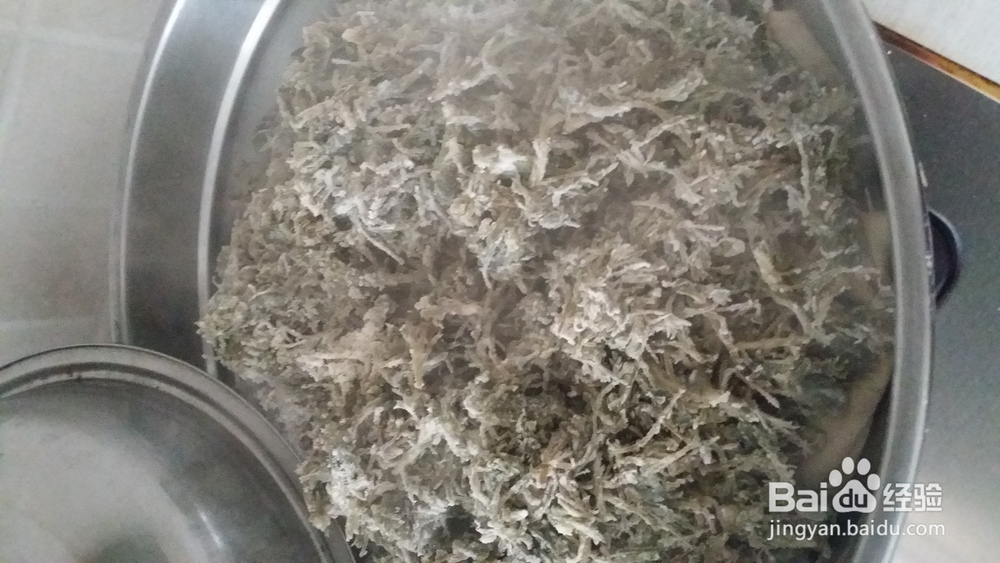 白蒿麦饭的做法