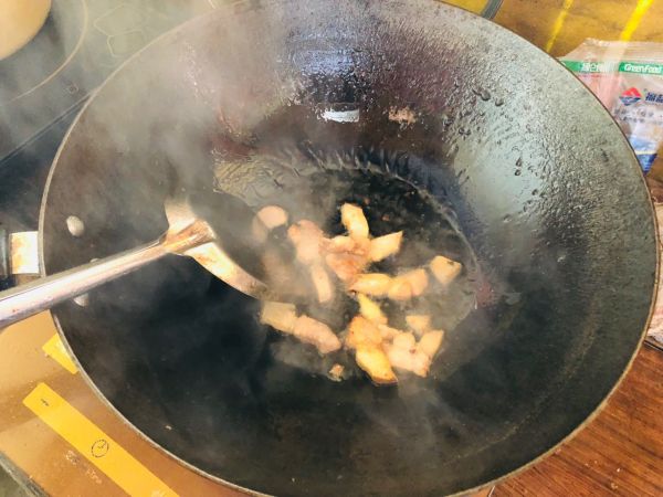 春笋五花烩芥菜