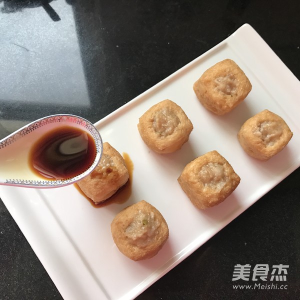油豆腐酿的做法