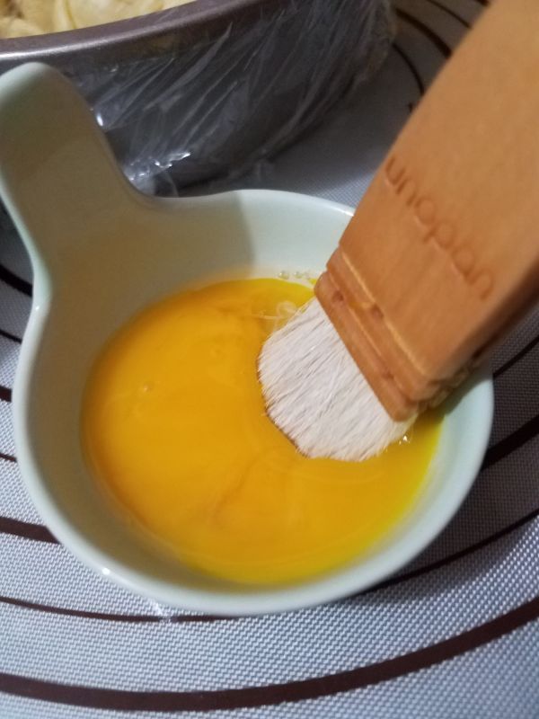 玫瑰花花环面包