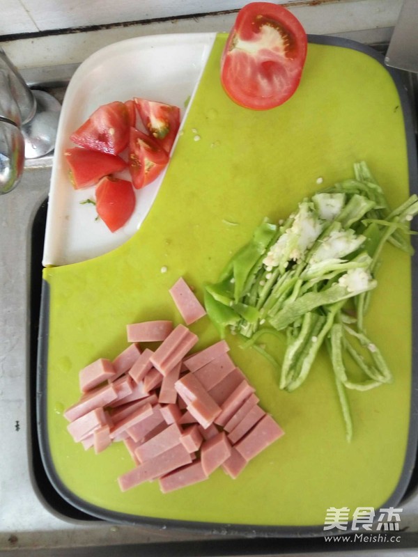 炒面家常版的做法