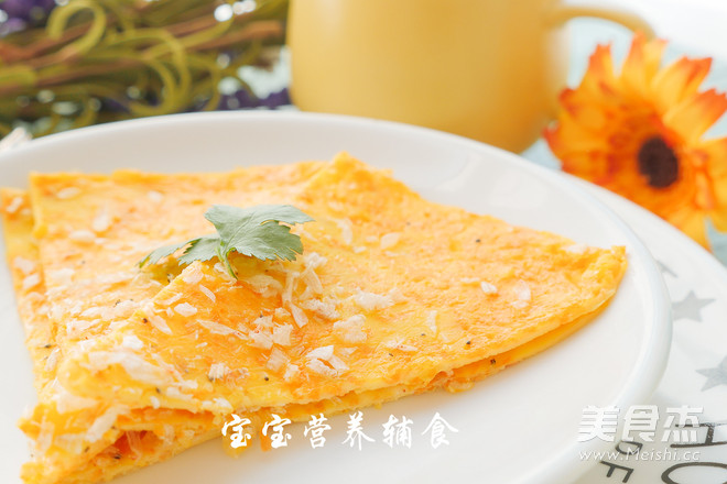 胡萝卜虾皮饼
